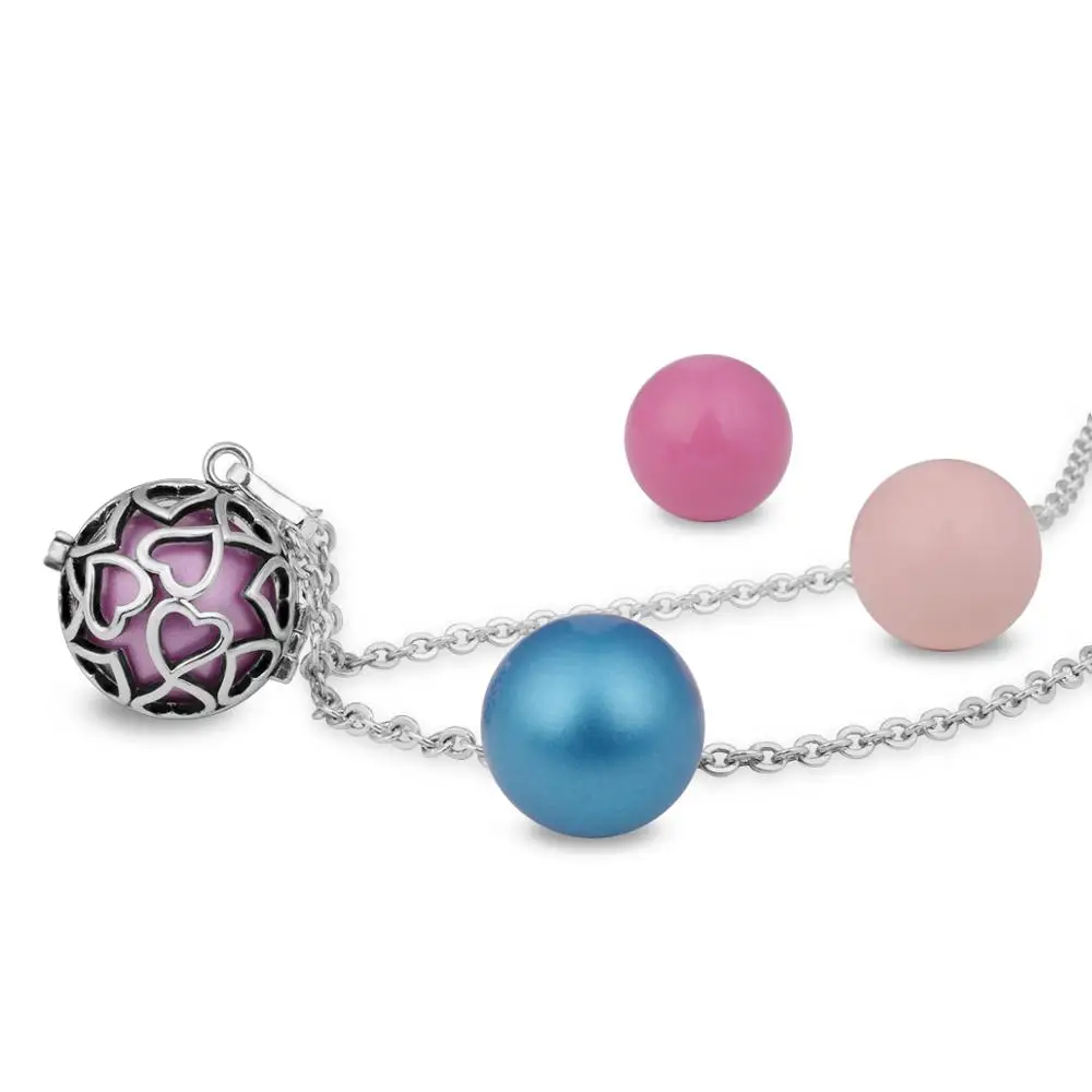 Эудора гармония сладкое сердце плавающий медальон клетка с Ангел звонящий