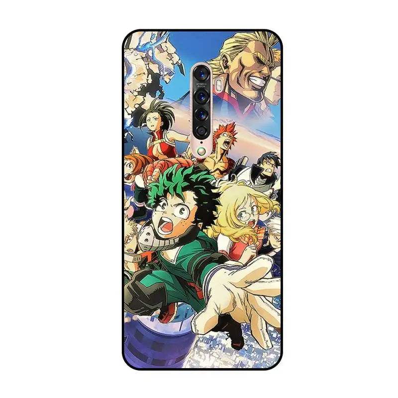 

Babaite My hero academia Soft Phone Case Cover For OPPO A5 A9 A5S A1K A37 F7 F5 F9 RealmeX C2 C3 X2PRo XT 3 5 6Pro Reno2Z