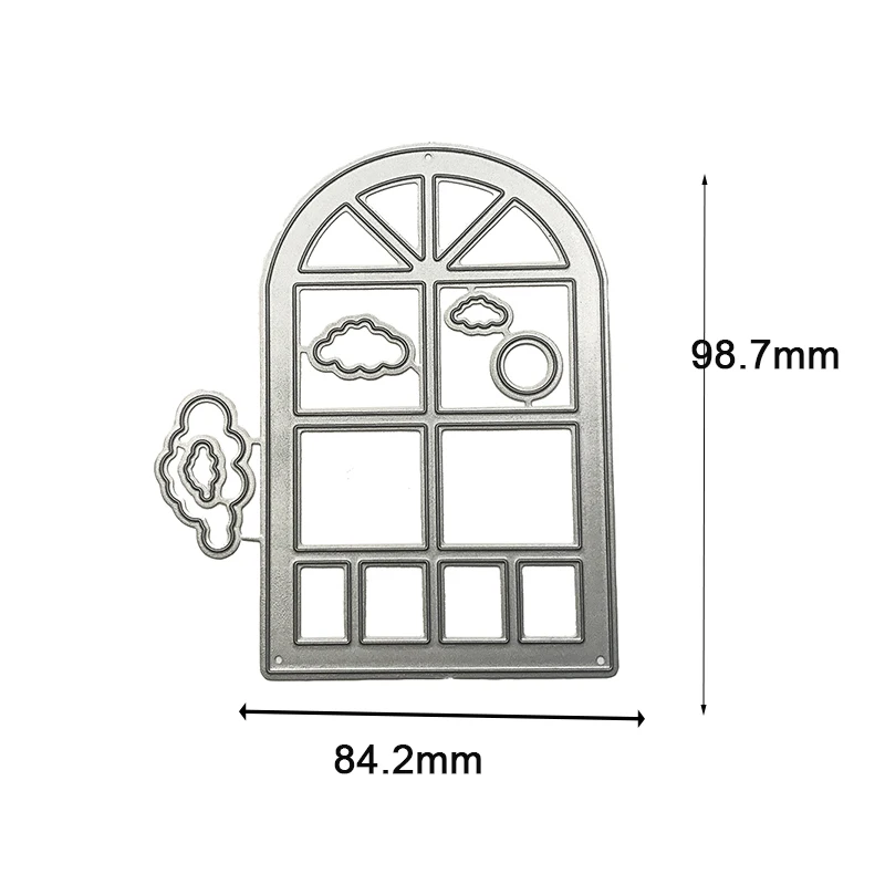

Рамки окна карты рамки металлические Вырубные штампы для «сделай сам» Скрапбукинг вырубка бумажные карты тиснение декоративное ремесло вы...
