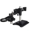 Подставка для бинокулярноготринокулярного стереомикроскопа с двойным зумом, промышленные лабораторные рычаги для микроскопа