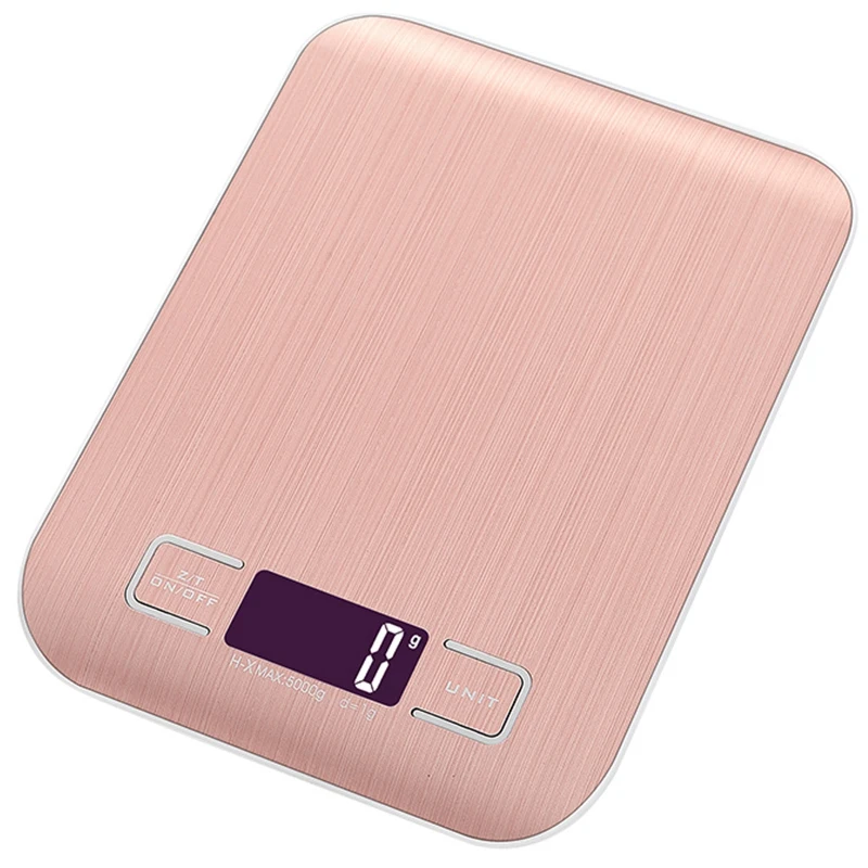

Food Digital Kitchen Scale Kitchen Scales Digital, Food Scale With Aluminum Alloy Finish And USB Rechargeable