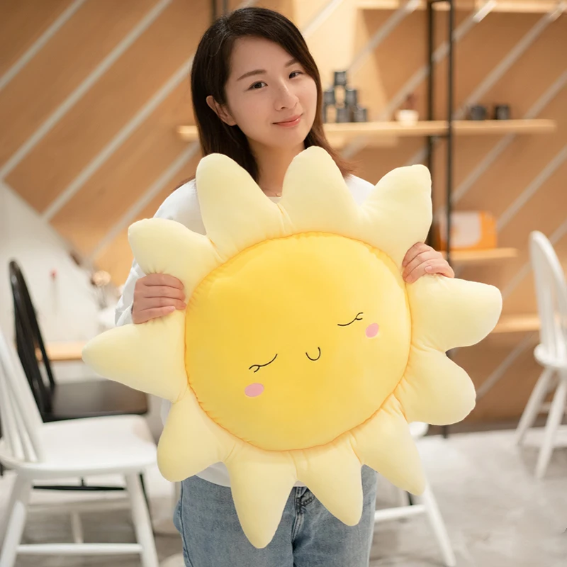

Cloud Sun Stuffed Plush Pillow Cushion Soft Sunshine Cloud Plush Toys Room Decor Kids Gift