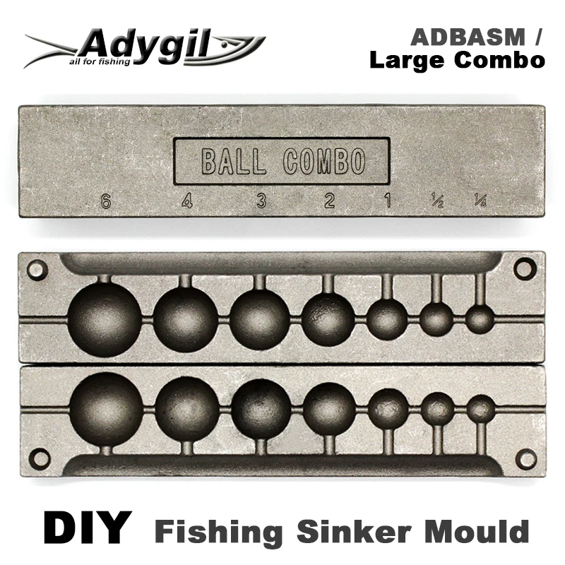 Рыболовный шарик adyil DIY грузило форма ADBASM/большой комбинированный шар 7 г 14 28 56 84 112