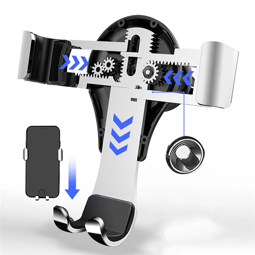 Алюминий 360 градусов с противовесным держателем подставка для Audi A3 S3 мобильный