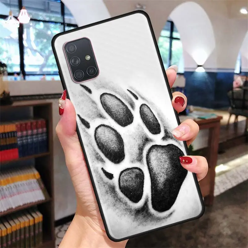 Черный мягкий чехол для телефона Samsung Galaxy A50s A70s A51 A71 5G A10 A20 A30s A40 A31 A41 A91 Black Soft Phone Case