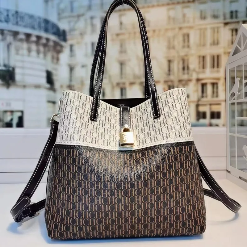 

Женская сумка-мешок из 100% натуральной кожи, новинка 2021, модная сумка-мессенджер на одно плечо, сумка-тоут, Известный дизайнерский кошелек, су...