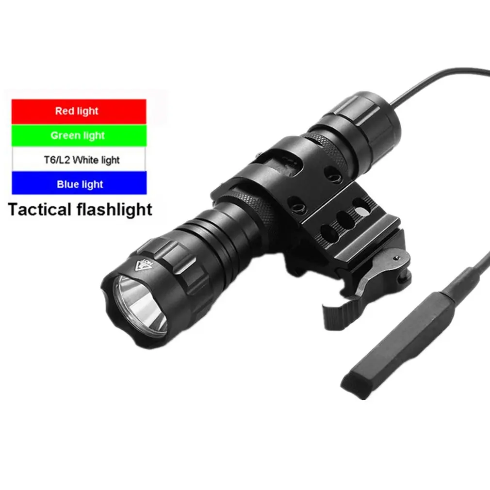 

1200 Lumen Professional Hunting Flashlight Tactical XPL V6 White Light Outdoor Waterproof Camping Household New