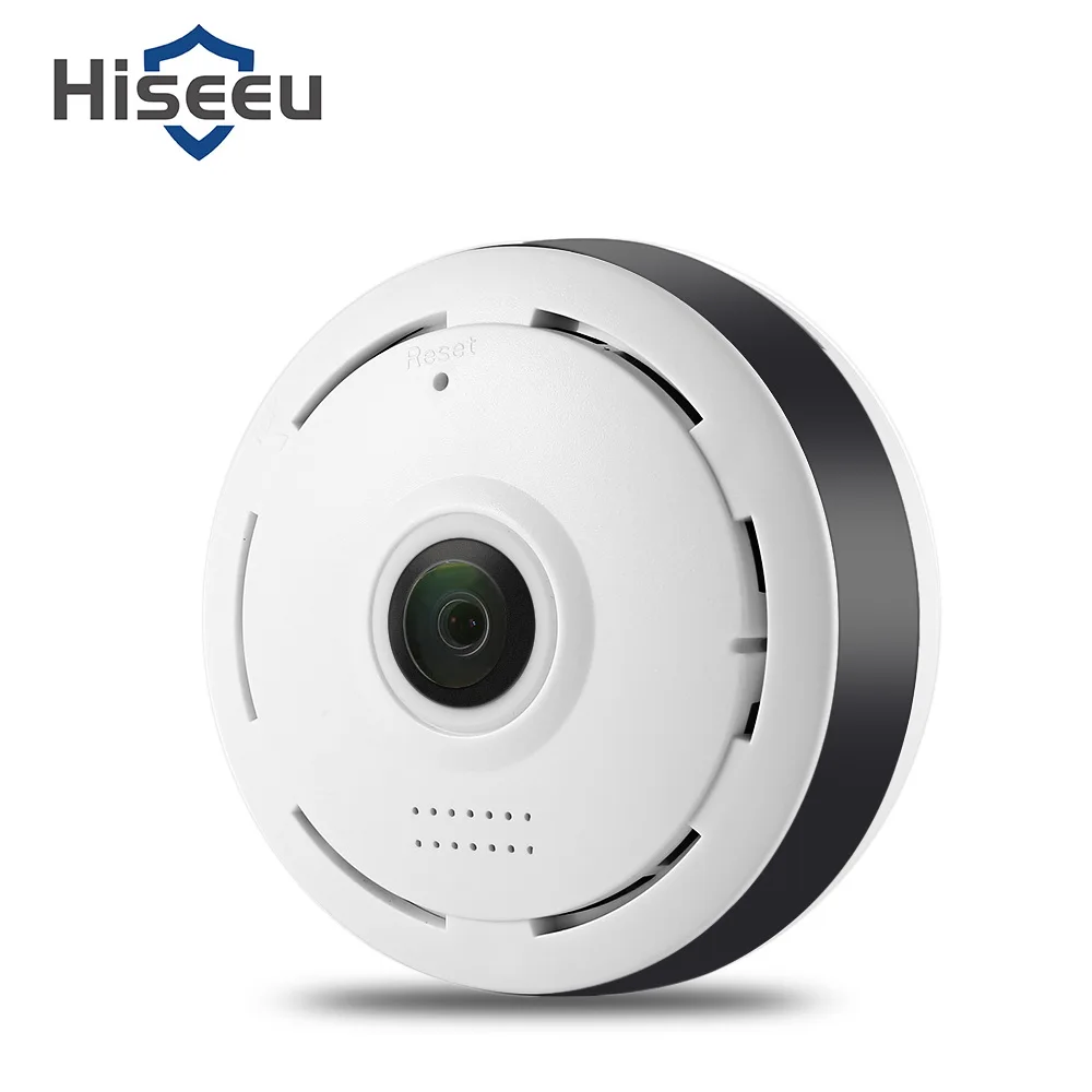 Hiseeu HSY P6 HD 960P беспроводная WiFi IP камера безопасности для помещений 360 градусов