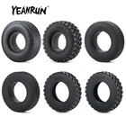 Резиновые шины YEAHRUN 22252830 мм, колесные шины для Tamiya 114, фототракторный грузовик, передние и задние колеса, детали