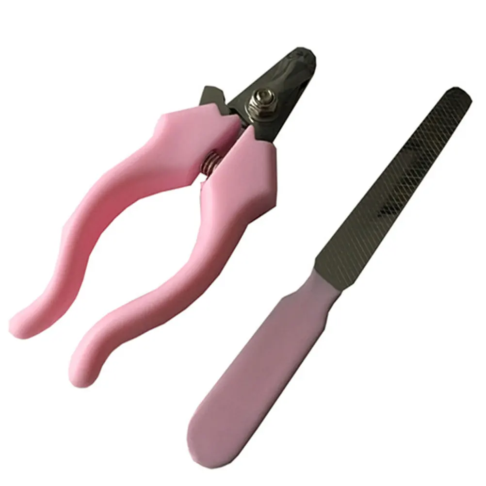 2 комплекта/4 шт. собачьи кошки коготь с птичьим носком нержавеющая сталь ножницы