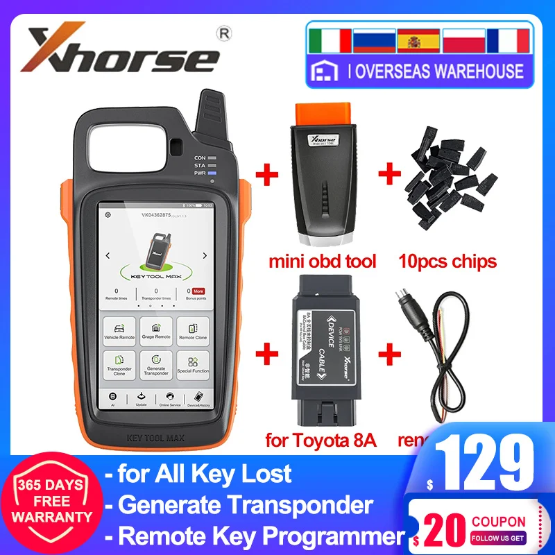 Программатор ключей Xhorse VVDI инструмент для автоматической диагностики