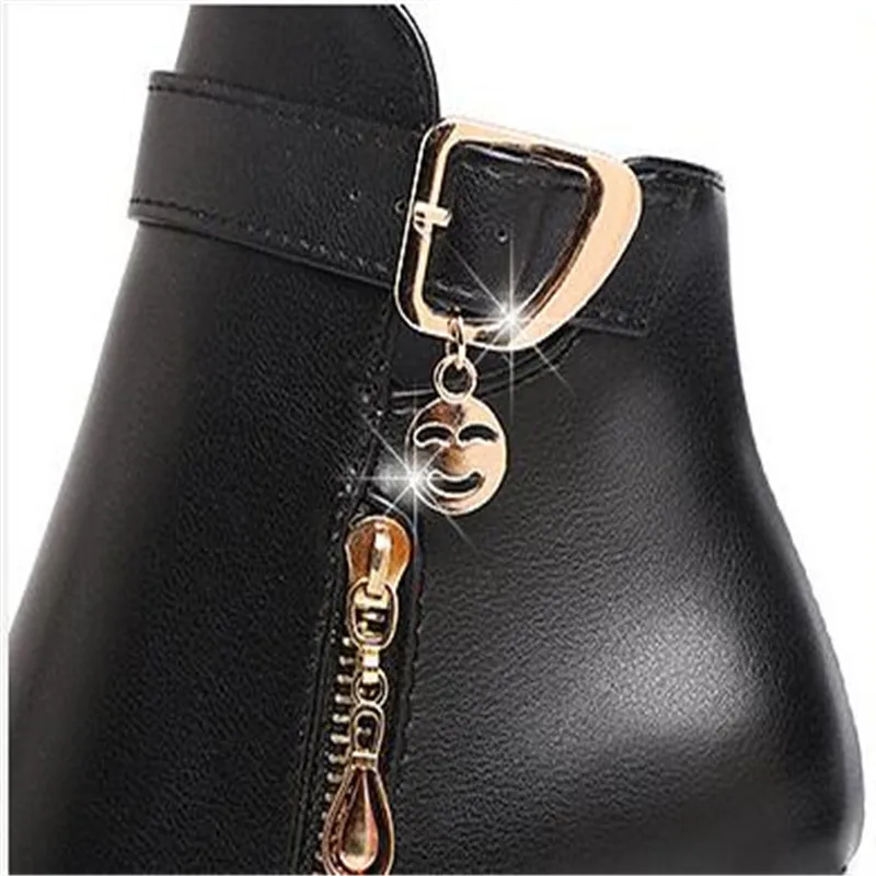 2019 г. Модная женская обувь пикантные женские ботильоны на тонком высоком