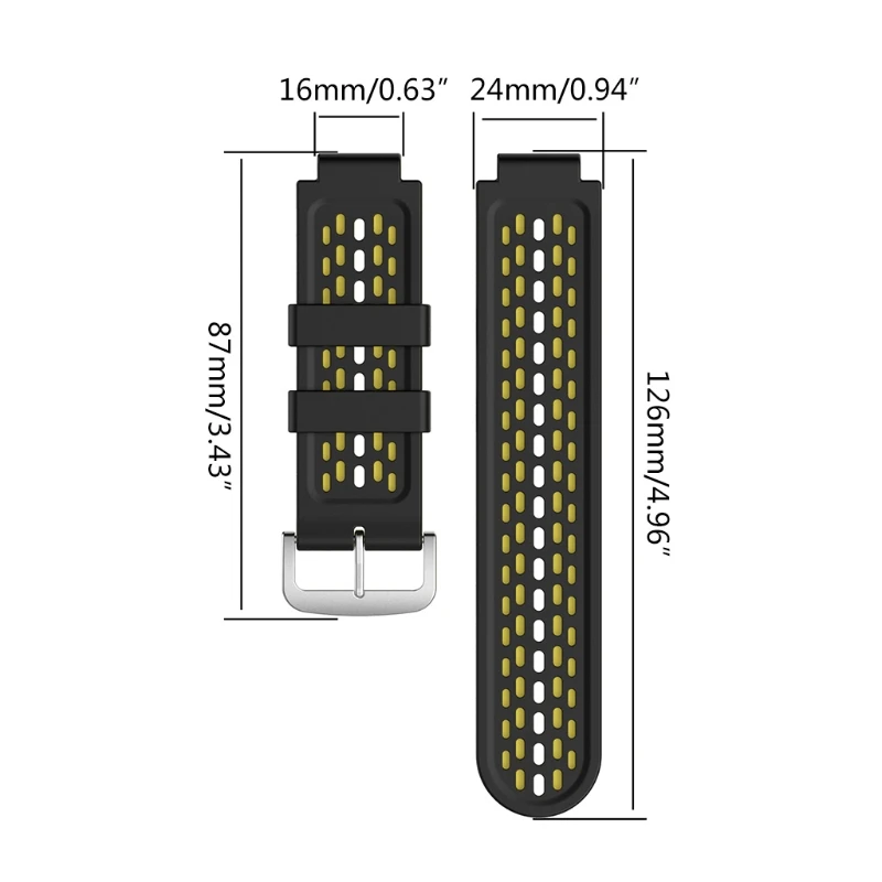 

New For Garmin- Forerunner 235 Band Silicone Strap Bracelet For Garmin- Forerunner 220/230/235/620/630/735XT/235Lite Accessory