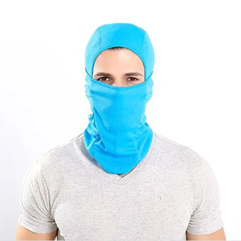 Зимняя мотоциклетная Балаклава CS Черная защитная маска на все лицо мужские