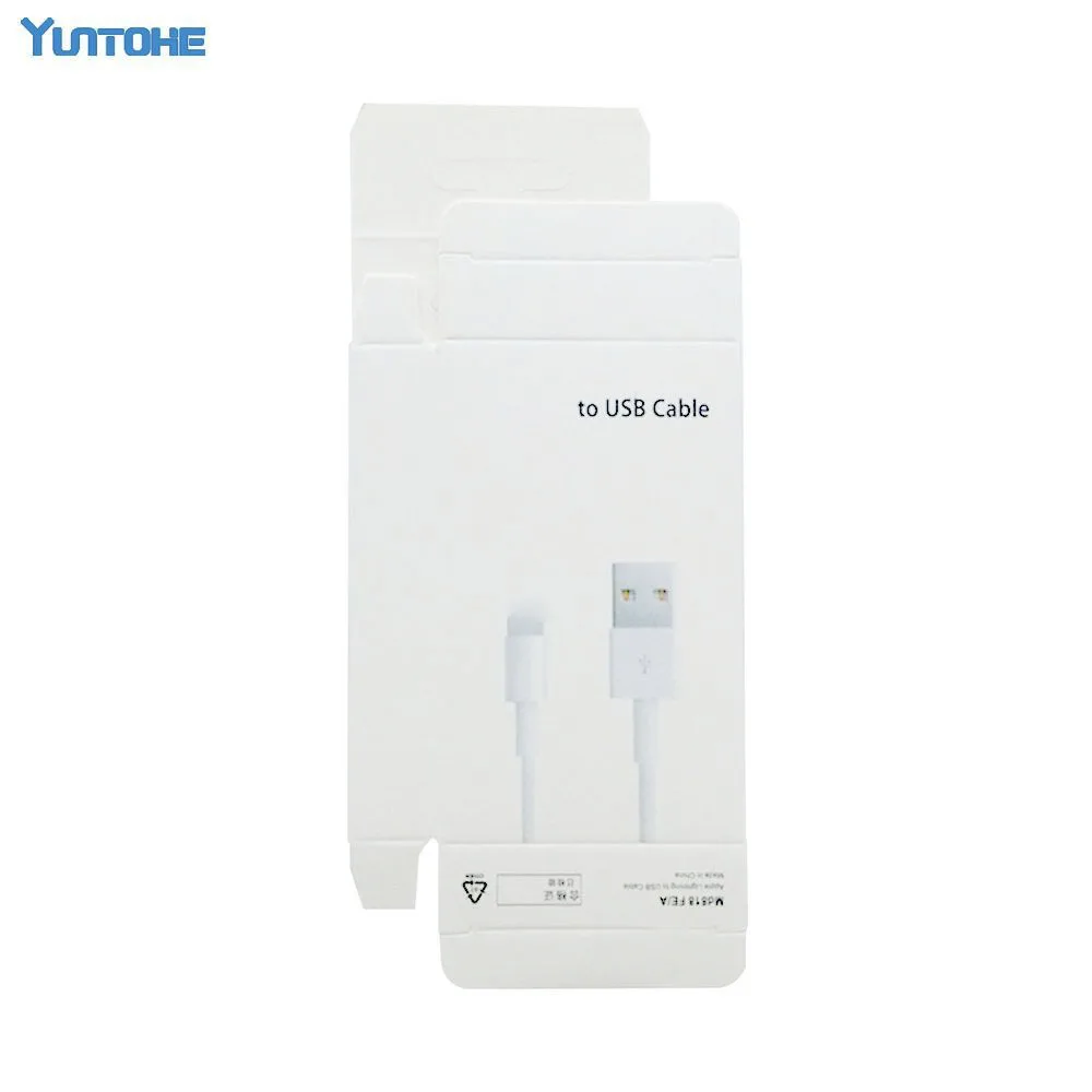 Оптовая продажа Розничная коробка для 8-контактного USB-кабеля шнура IOS 9 3 кабель