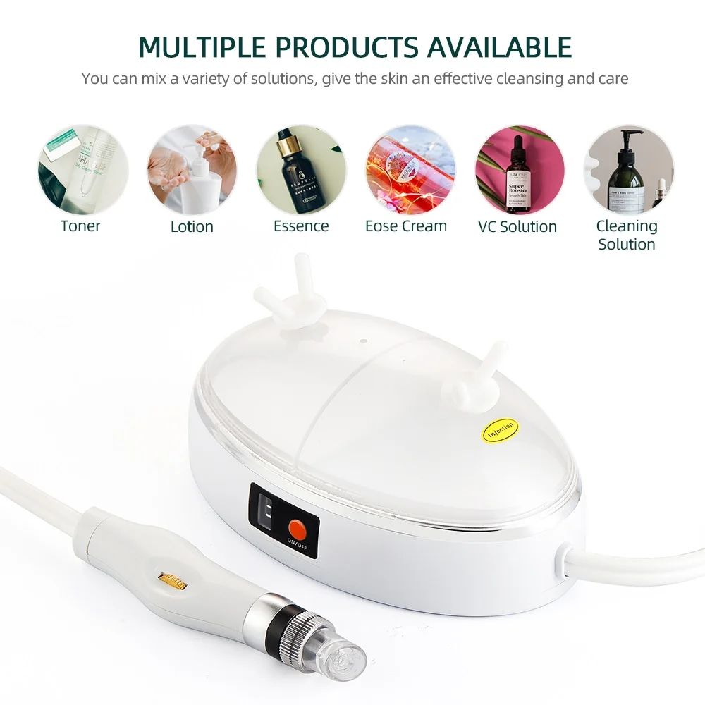 Перезаряжаемое очищающее средство для лица с микропузырьками увлажняет кожу