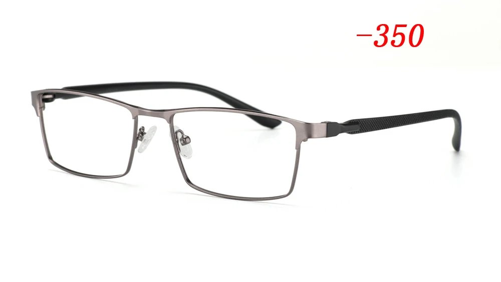 Sun Photochromic Myopia eyewear TR90 Alloy Frame Finished myopia glasses frame comfortable slip-resistant eyeglasses frame Men - Цвет оправы: Оранжевый