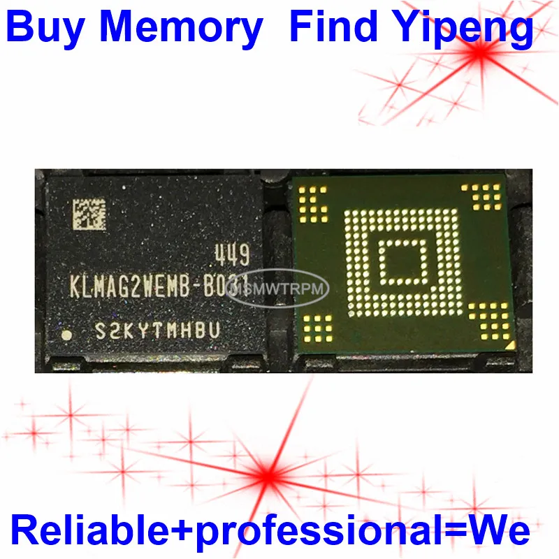 Флэш-память KLMAG2WEMB-B031 153FBGA EMMC 5,0 16GB KLMAG2WEMB