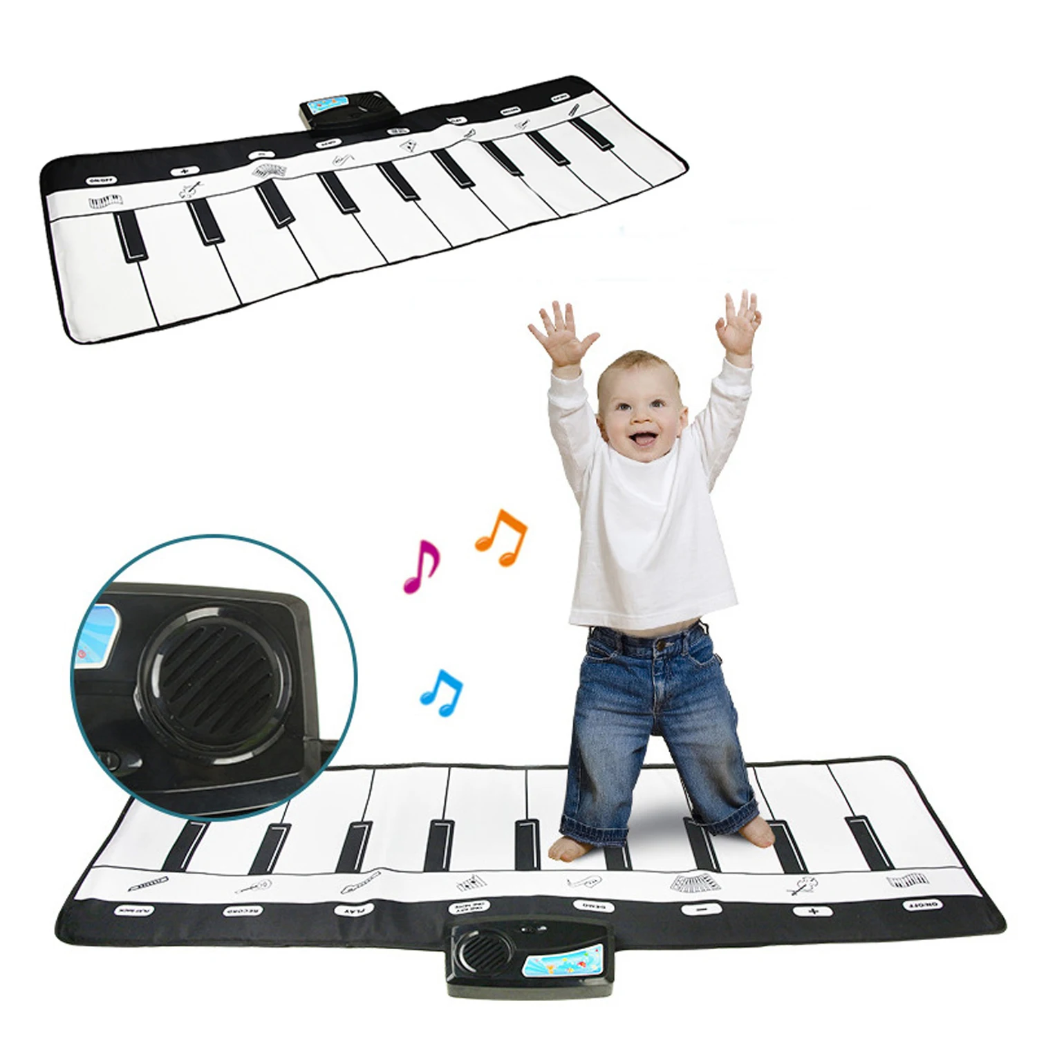 

Electronic Musical Mat Keyboard Carpets Baby Piano Play Mat Music Educational Tool for Children Kids Musical Instrument