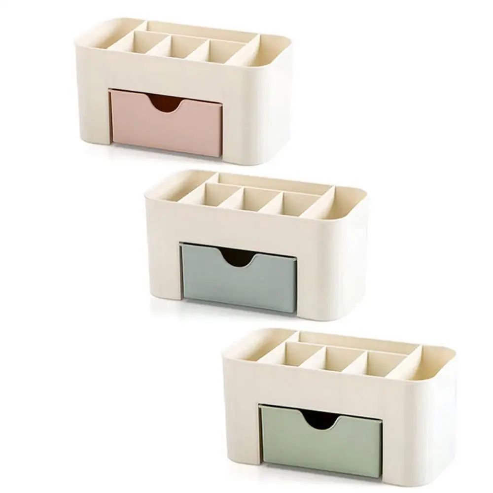 Многофункциональный пластиковый настольный органайзер ящик для украшений чехол