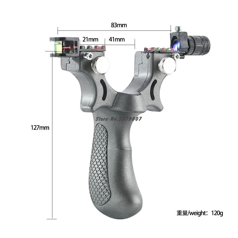 Мощный Рогатка c резиновой лентой охоты с 100 стальными шариками Профессиональный