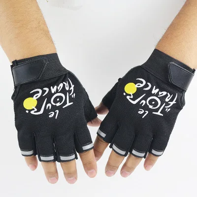 Half finger leather gloves tactical army fan hoe outdoor men and women eat chicken riding pirate imitation | Аксессуары для одежды