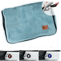 flextailgear electric heated blanket usb powered pillow portable travel heating throws warm for camping outdoor activity
