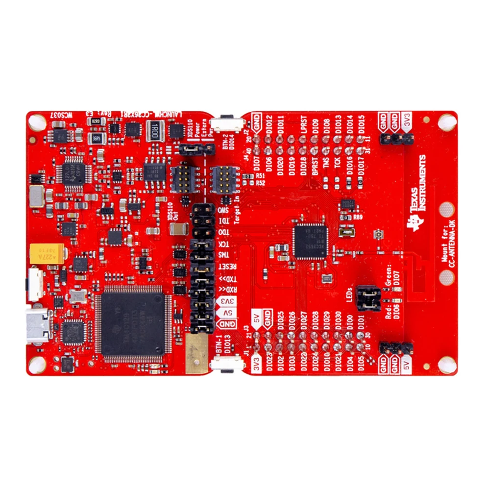 Многостандартная макетная плата SimpleLink LAUNCHXL-CC26X2R1 с CC2652R MCU в наличии быстрая