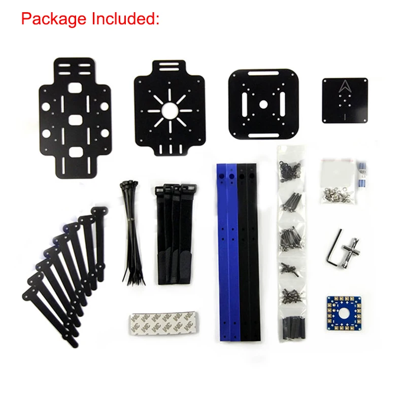 

1Set Super Light 550 Frame Rack Chassis Aluminum Alloy Tube Framerack Aerial Model 550mm for FPV RC Drone DIY Toys Parts