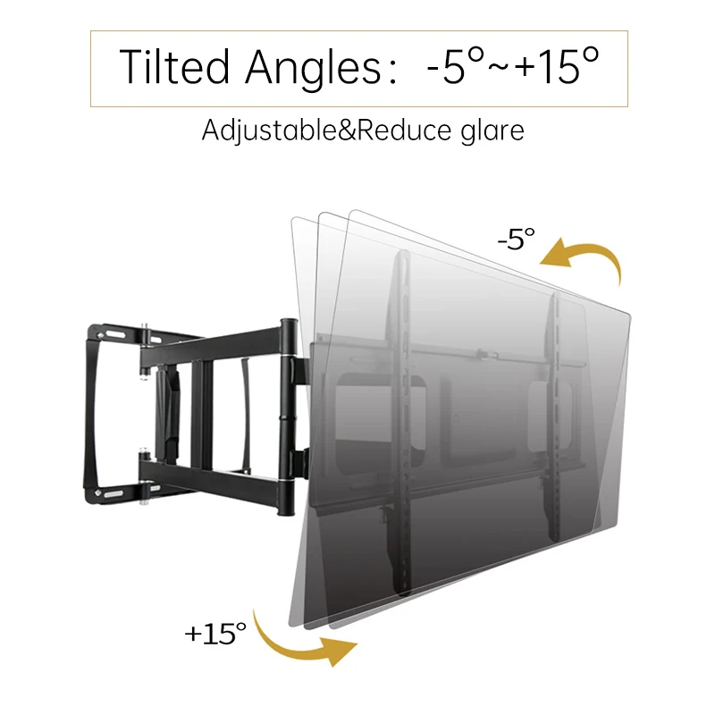 Настенный кронштейн для телевизора 50 80 дюймов ЖК дисплей плоский светодиодный