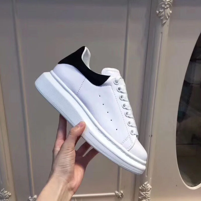 

Big Size 43 44 45 Men Alexander Shoes Luxury Designer Casual White Shoes for Men Chunky Sneakers