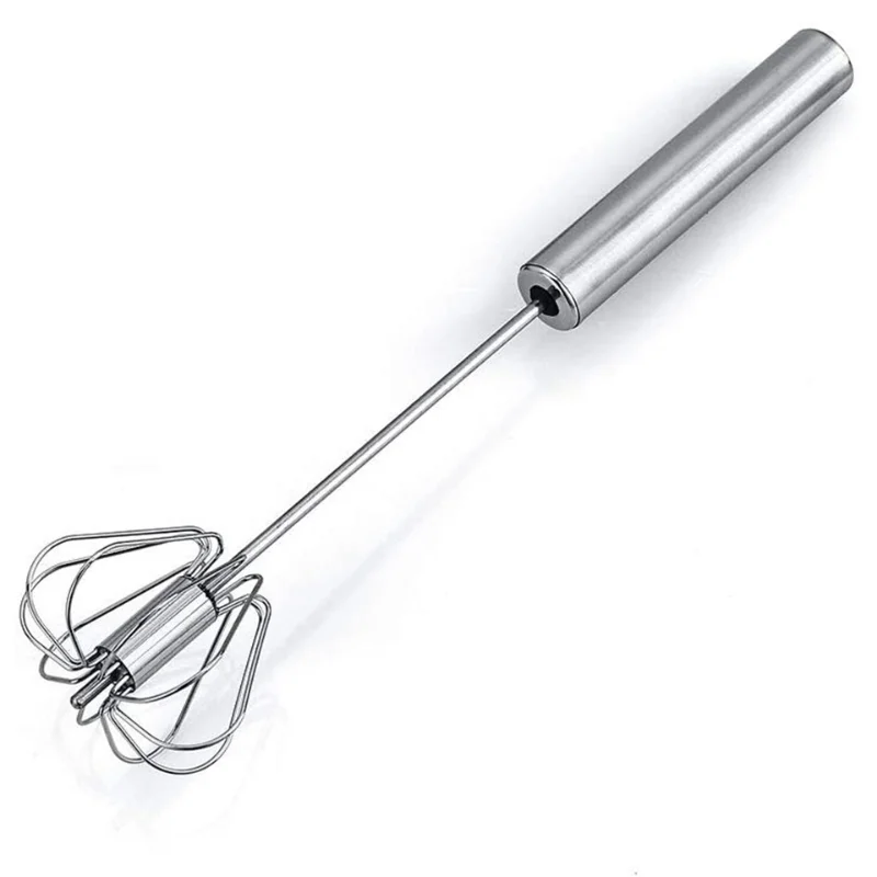 

10/12/14 Inch 304 Stainless Steel Semi-automatic Egg Beater Kitchen Baking Egg Mixer milk Cream Egg Stirrer Tools Accessories