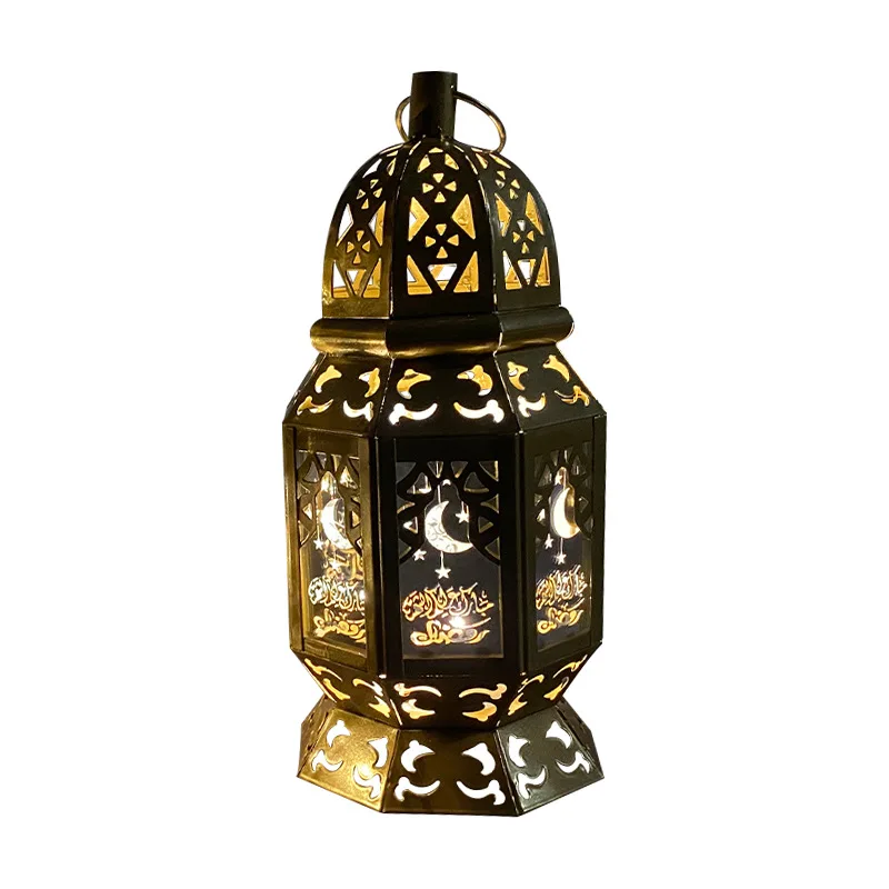

Ramadan Ramadan lantern Eid custom wrought iron wind lantern without shipping 4.30