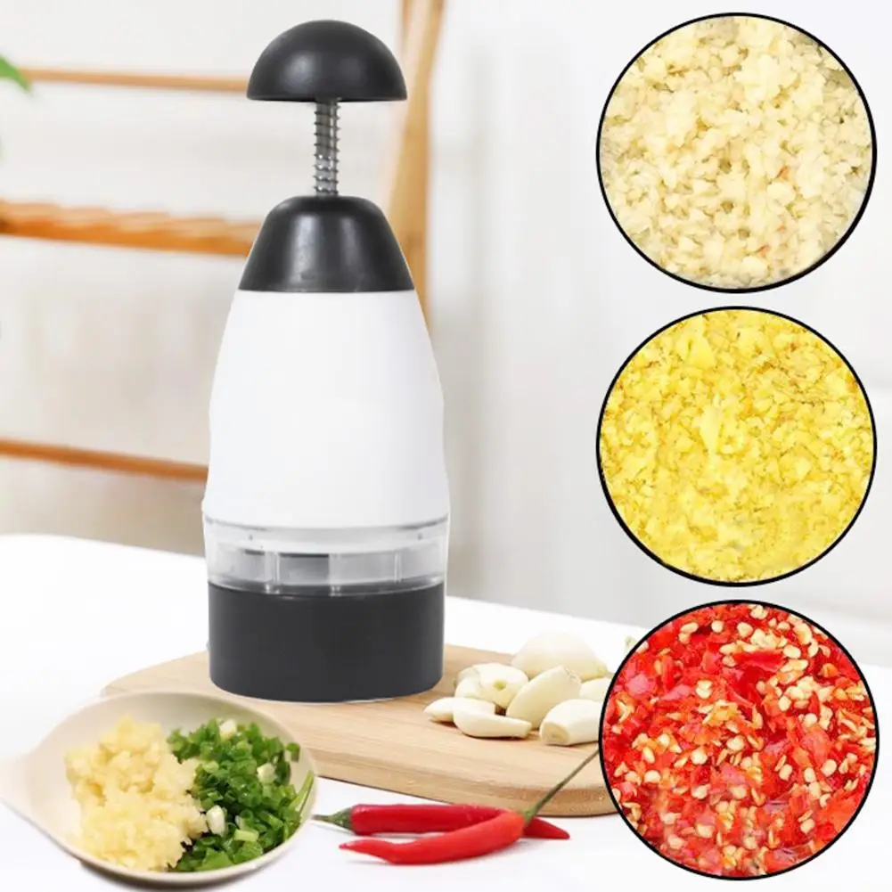 New Manual Onion Chopper Cutter Hand Press Food Garlic Grinder Slap Chop Dicer Mincer Kitchen Tool | Дом и сад