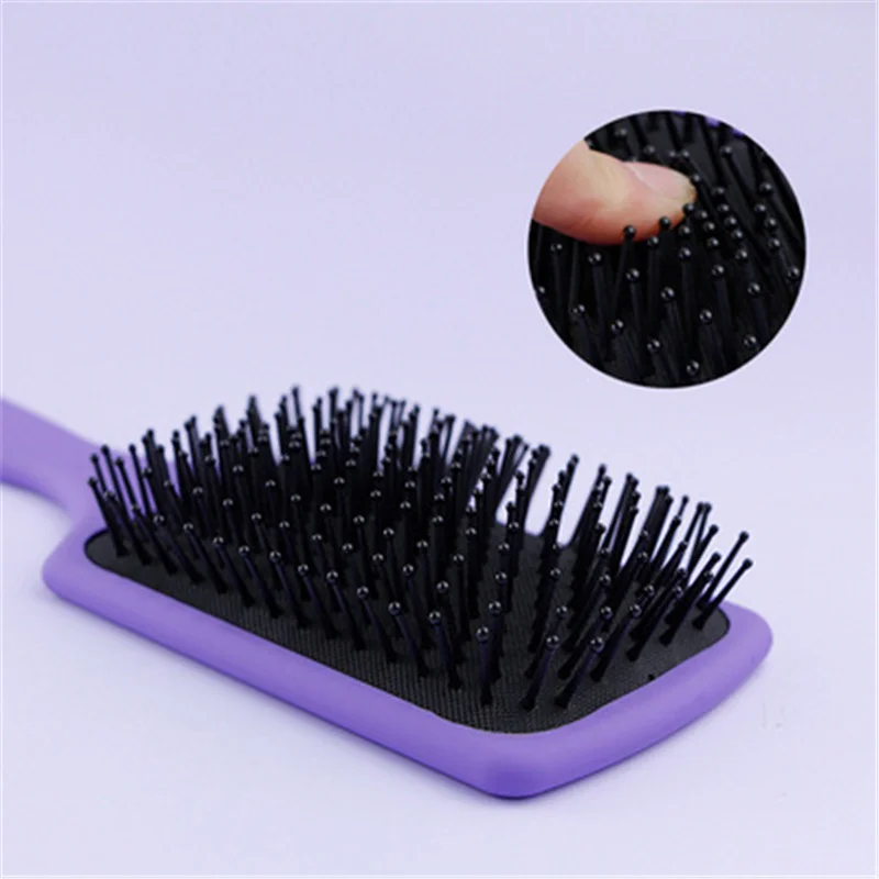 

1pcs New Hair Brush Straightener Hair Comb Hair Styling Anti-static Massage Combs For Salon Styling Women Girls Hair
