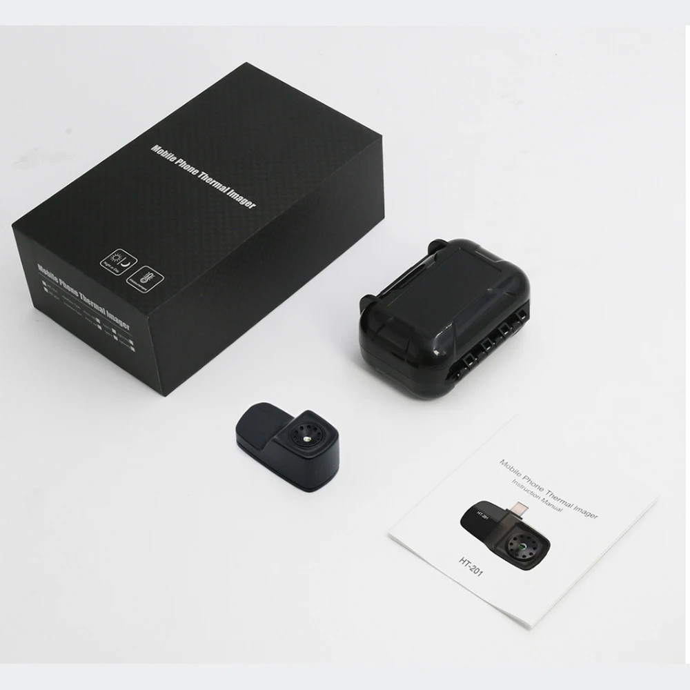 

HT-201Mobile Phone Thermal Imaging Camera Heating, Ventilation, Air Conditioning and Building Temperature Testing Instrument