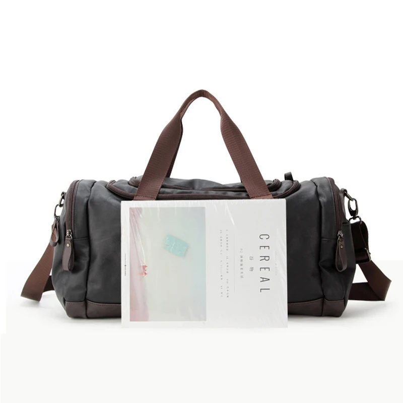 Large Capacity Men Luggage Bag Shoulder Crossbody Weekend Travel Clothes Toiletry Handbag Land Trips Gadgets Organize Accessory