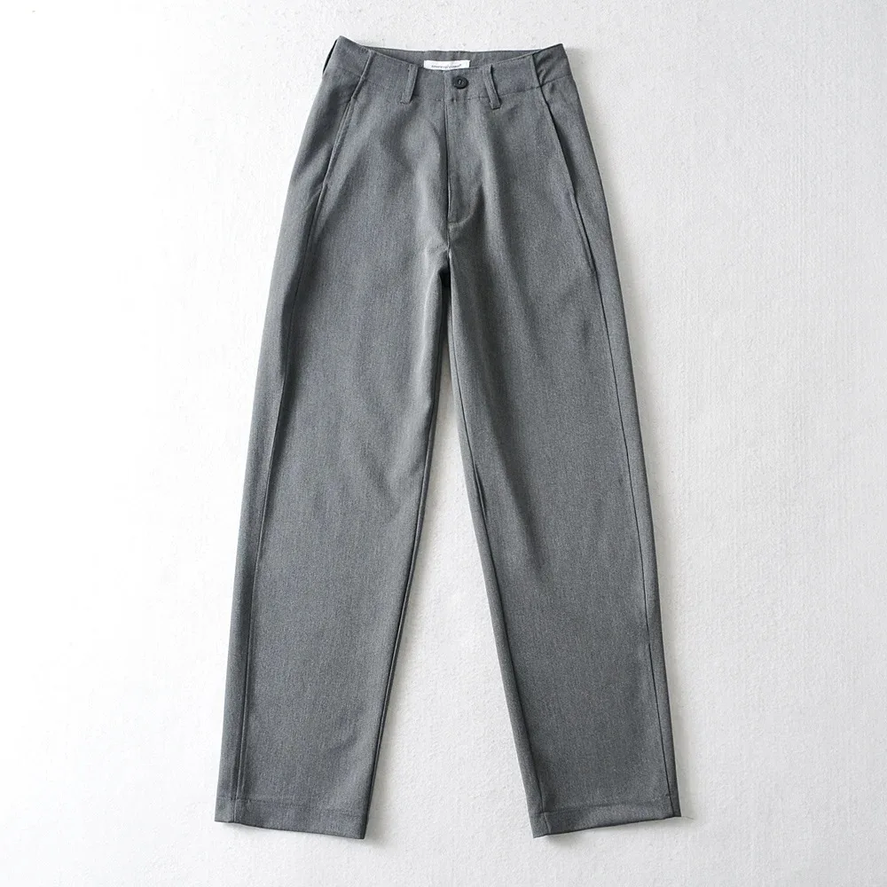 

Spring and autumn new women's pants high waist loose straight pants drag pants casual pants