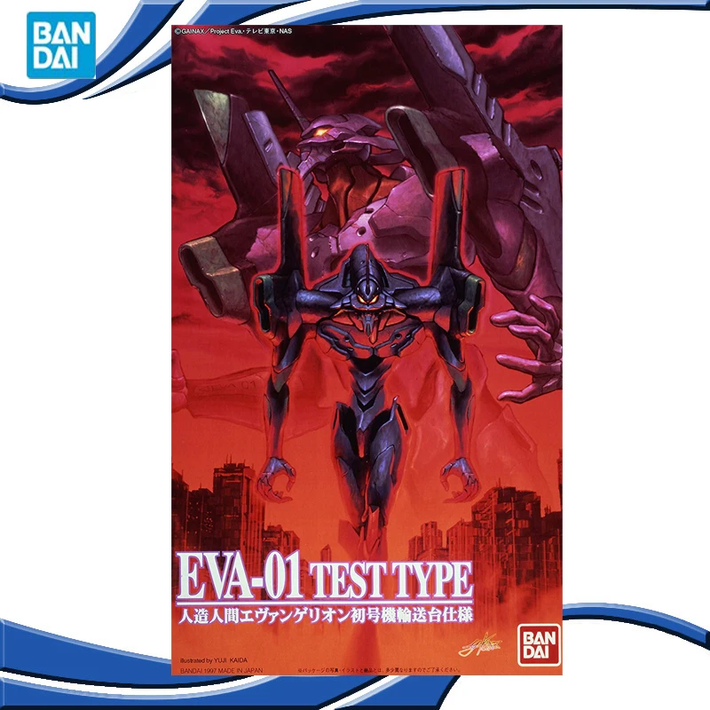 Оригинальный BANDAI 1:144 Gundam HG 007 EVA-01 Ver. Набор аниме Евангелион сборная модель робота