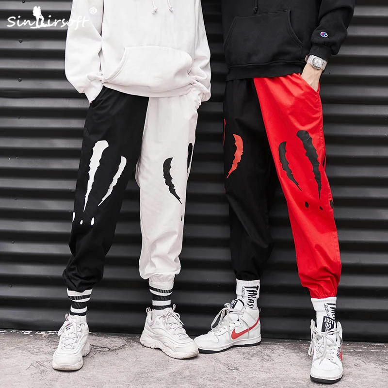 Повседневные корейские брюки для скейтборда уличных танцев трендовые штаны