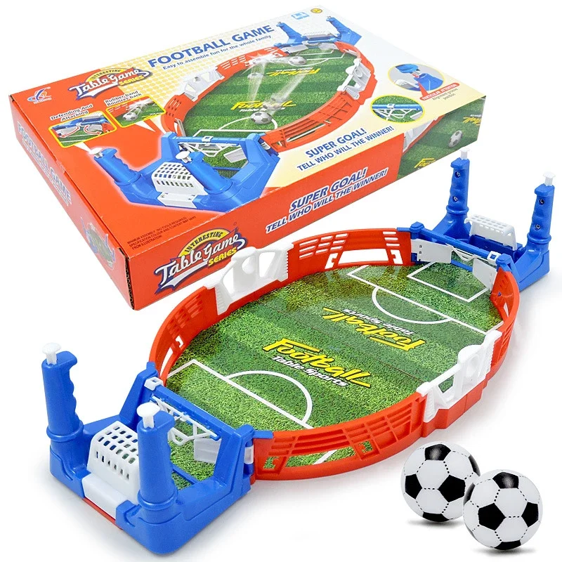 

Mini Table Sports Football Soccer Arcade Party Games Double Battle Interactive Toys for Children Kids Adults