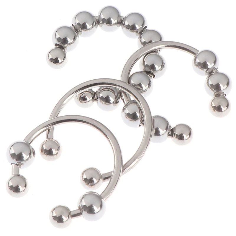 Кольцо для пениса из нержавеющей стали съемное кольцо с задержкой эякуляции