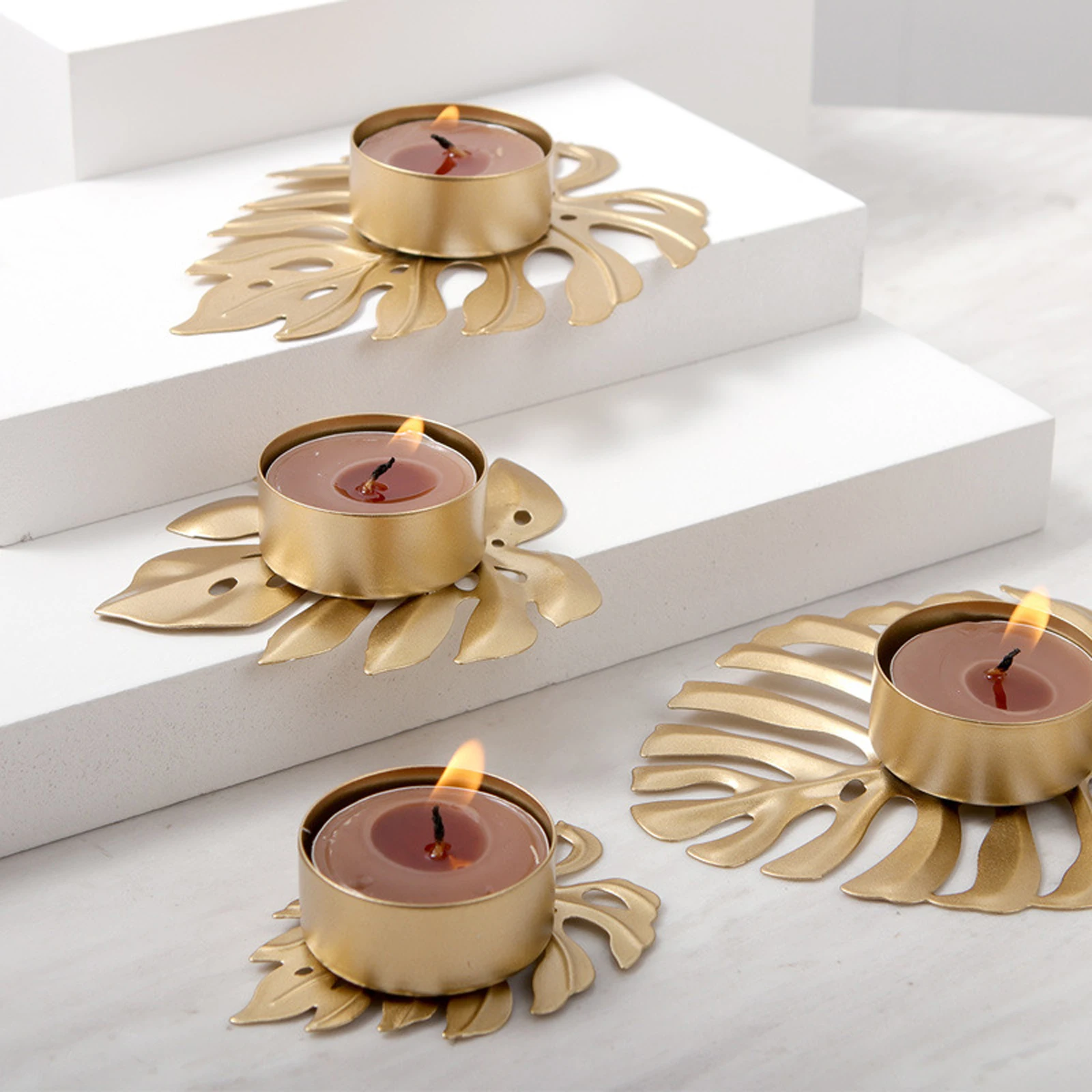 

Faroot Home Candle Holders Creative Turtle Leaf Candlelit Dinner Ornaments Solid Crafts Home Decor Wedding Holiday Decorations