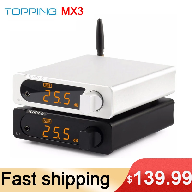 Topping MX3 цифровой усилитель со встроенным bluetooth приемником DAC и усилителем