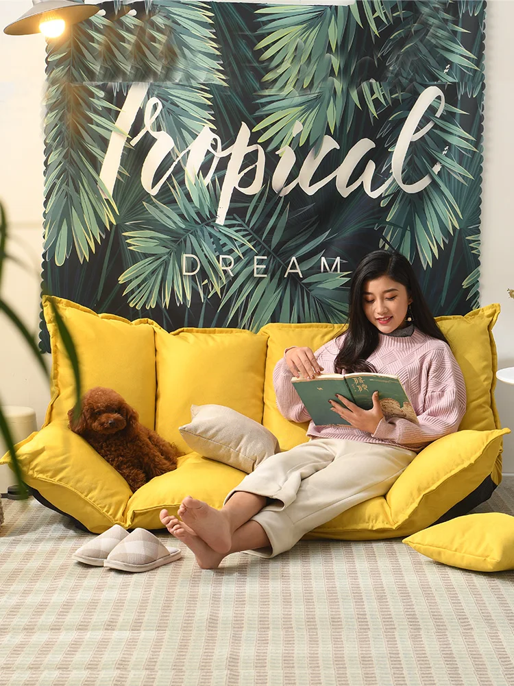 Karoislazy диван татами складной чистая красная спальня простой на - Цена: 12380.4