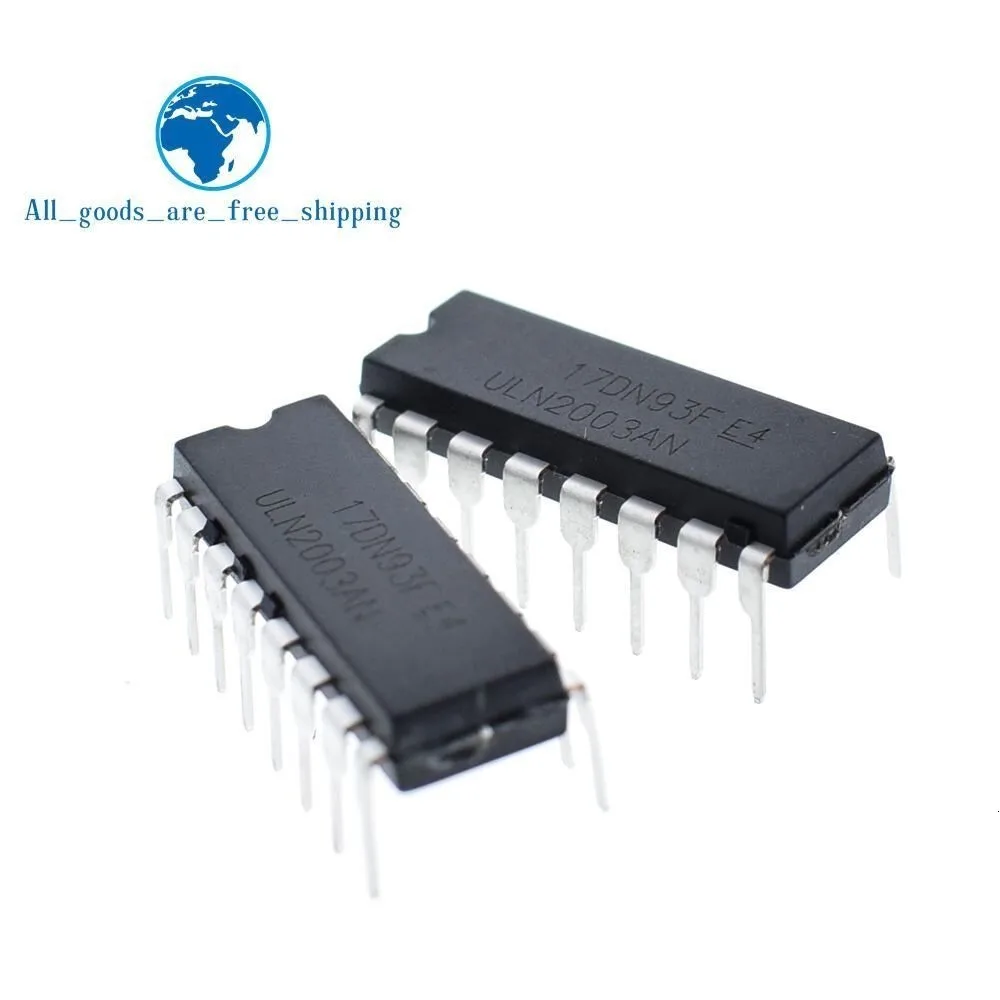 10 шт. ULN2003AN DIP16 ULN2003A DIP-16 ULN2003 ULN2003APG DIP новое и оригинальное IC