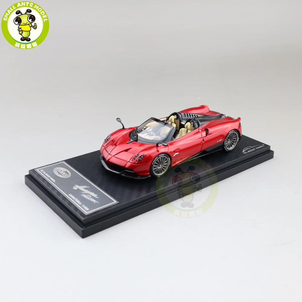 1/43 год почти Настоящая модель автомобиля Huayra Roadster 2017 гоночная машина литые