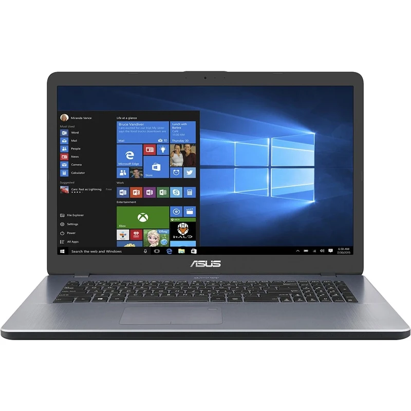 Ноутбук ASUS X705MB BX010T Intel Pentium Quad Core N5000/4GB/1TB/17.3&quot HD/No ODD/NVIDIA GeForce MX110 2Gb/Cam/Wi