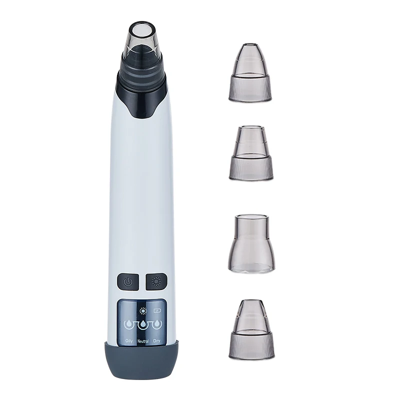 

Electric Heating Blackhead Remover Face Acne Pore Cleaner Vacuum Suction Pimple Black Dots Remover Aspirateur Point Noir