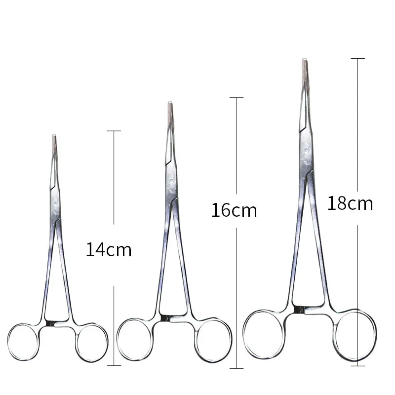 Гемостатические щипцы из нержавеющей стали 1 шт. хирургические для прямого локтя